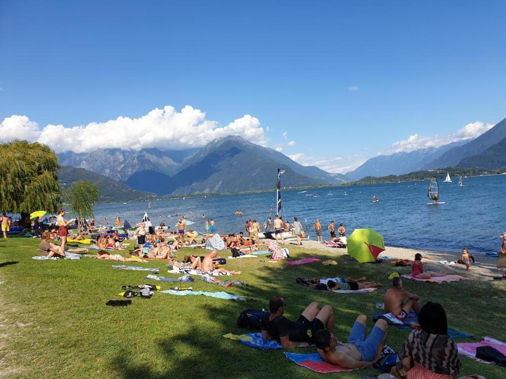 Camping Italia 90 Caravans Domaso Exterior foto