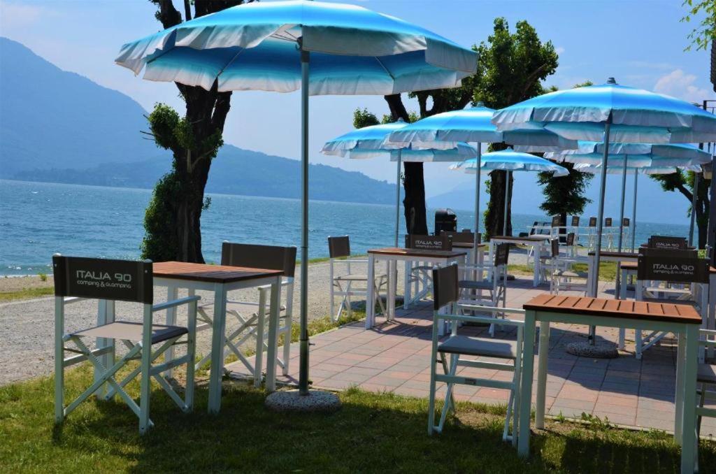 Camping Italia 90 Caravans Domaso Exterior foto