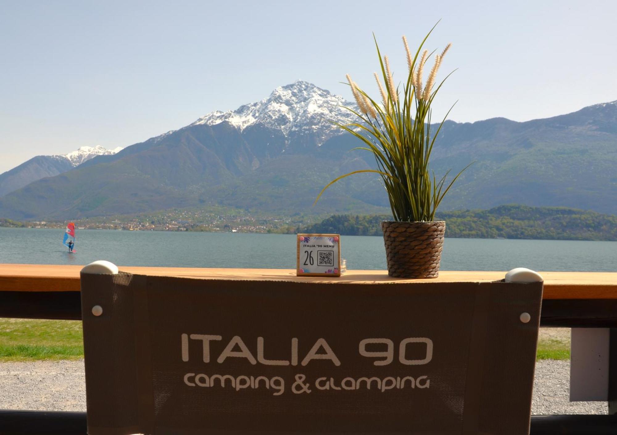 Camping Italia 90 Caravans Domaso Exterior foto